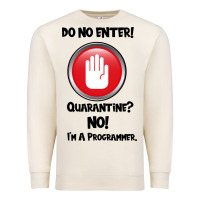 Sandshell I'm Not In Quarantine I'm A Programmer Premium Sweatshirt - Bettercallsaul