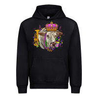 Black charolais mardi gras Urban Hoodie - OliviaCreatesArt