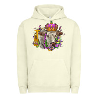 Pigment Pistachio charolais mardi gras Urban Hoodie - OliviaCreatesArt