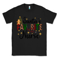 Black santa's favorite nurse Classic Tee - AdoDesignShop