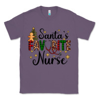 Lavender santa's favorite nurse Classic Tee - AdoDesignShop