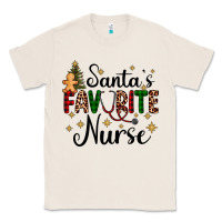 Natural santa's favorite nurse Classic Tee - AdoDesignShop