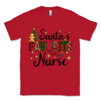 Red santa's favorite nurse Classic Tee - AdoDesignShop