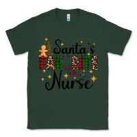 Sports Green santa's favorite nurse Classic Tee - AdoDesignShop