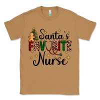 Toasted Coconut santa's favorite nurse Classic Tee - AdoDesignShop