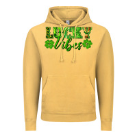 Vintage Mustard lucky vibes Vintage Hoodie - RanaPortraitStore