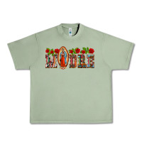 Oil Green madre lady of guadelupe Urban Heavy Tee - BarkalooDesign
