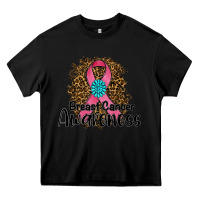 Black breast cancer awareness Heavy Core Tee - RanaPortraitStore