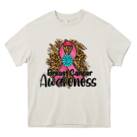 Cream breast cancer awareness Heavy Core Tee - RanaPortraitStore
