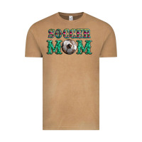 Vintage Camel soccer mom with leopard ball and serape leopard Vintage Tee - Artiststas