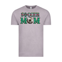Vintage Zinc soccer mom with leopard ball and serape leopard Vintage Tee - Artiststas