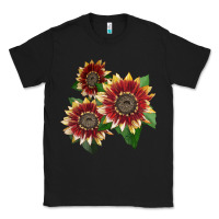 Black Florenza Sunflower Classic Tee - LillyAllenDesigns