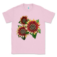 Bubblegum Pink Florenza Sunflower Classic Tee - LillyAllenDesigns