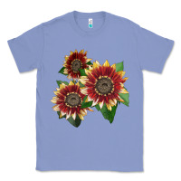 Colony Blue Florenza Sunflower Classic Tee - LillyAllenDesigns