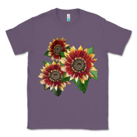 Lavender Florenza Sunflower Classic Tee - LillyAllenDesigns