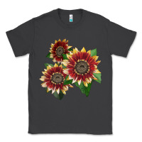 Smoke Florenza Sunflower Classic Tee - LillyAllenDesigns