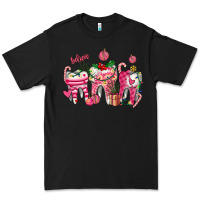 Black pink christmas teeth Premium Tee - AdoDesignShop