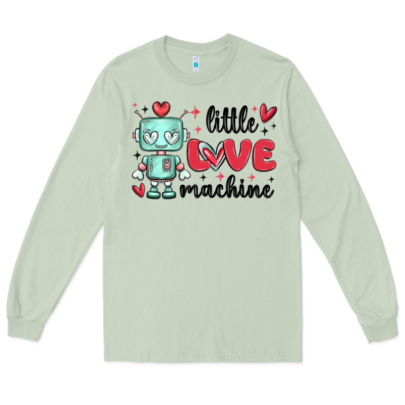 Little Love Machine Long Sleeve Tee by MaliasSmallBusiness | Teevron