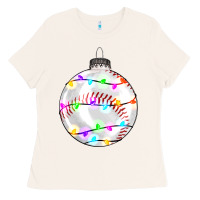 Bone Christmas baseball Ladies Tee - RanaPortraitStore