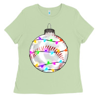 Matcha Christmas baseball Ladies Tee - RanaPortraitStore