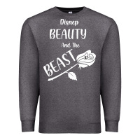 Charcoal Heather Wrt Beauty And The Beast Premium Sweatshirt - Bettercallsaul