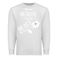 Oatmeal Heather Wrt Beauty And The Beast Premium Sweatshirt - Bettercallsaul