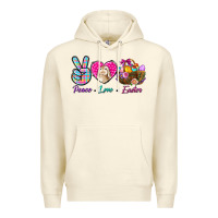 Sandshell Peace love Easter Premium Hoodie - NancyCooperArtShop