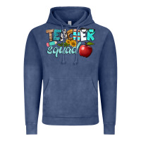Vintage Denim teacher squad Vintage Hoodie - BundleAndBundleShop