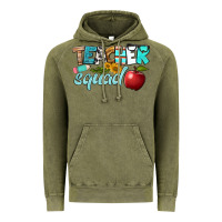 Vintage Olive teacher squad Vintage Hoodie - BundleAndBundleShop