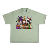 Oil Green hallothanksmas heifers Urban Heavy Tee - Jasminsmagicworld