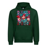 Forest Green chillin with my gnomies olivia Urban Hoodie - OliviaCreatesArt