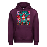 Mauve Wine chillin with my gnomies olivia Urban Hoodie - OliviaCreatesArt