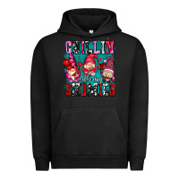 Pigment Black chillin with my gnomies olivia Urban Hoodie - OliviaCreatesArt