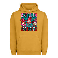 Pigment Peanut Butter chillin with my gnomies olivia Urban Hoodie - OliviaCreatesArt