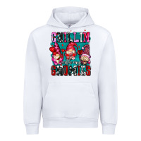 White chillin with my gnomies olivia Urban Hoodie - OliviaCreatesArt