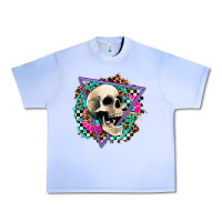 Grape Ice race skull Urban Heavy Tee - AdoDesignShop