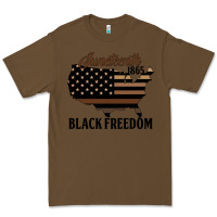 Cacao juneteenth 1865 black freedom Premium Tee - HRA Design Shop
