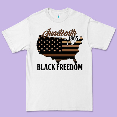 Juneteenth 1865 Black Freedom Premium Tee Designed By Hra Design Shop