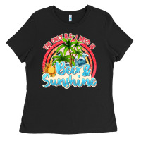 Black beer and sunshine Ladies Tee - texasbilliewilder