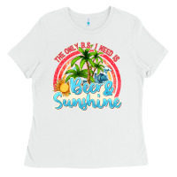 White beer and sunshine Ladies Tee - texasbilliewilder