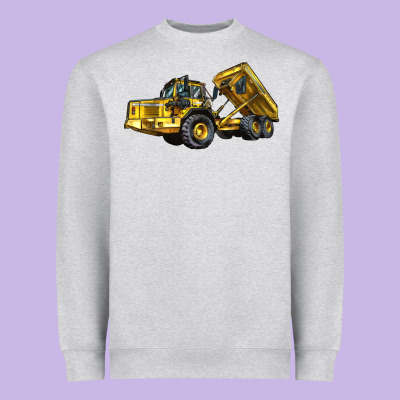 Articulated Hauler Heavyweight Sweatshirt Designed By Lillyallendesigns