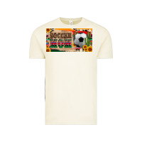 Vintage Arctic soccer mom with ball and sunflower cactus serape licanse plate Vintage Tee - Artiststas