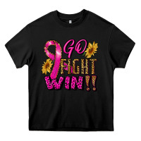 Black go fight win Heavy Core Tee - RanaPortraitStore