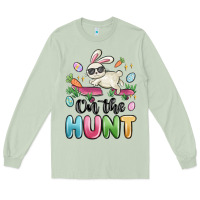 Matcha on the hunt easter Long Sleeve Tee - MaliasSmallBusiness