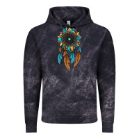 Cloud Black dreamer catcher sunflower Vintage Hoodie - JahusDesignShop