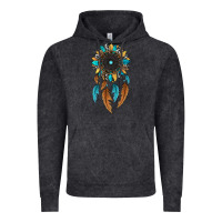 Vintage Black dreamer catcher sunflower Vintage Hoodie - JahusDesignShop