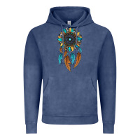 Vintage Denim dreamer catcher sunflower Vintage Hoodie - JahusDesignShop