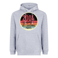 Heather Grey 15th Birthday gift Vintage 2004 Heavyweight Hoodie - Bettercallsaul