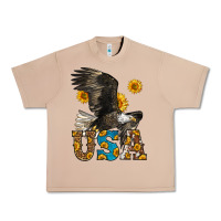 Burro Western Usa Eagle Urban Heavy Tee - LillyAllenDesigns