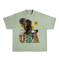 Western Usa Eagle Urban Heavy Tee | Teevron